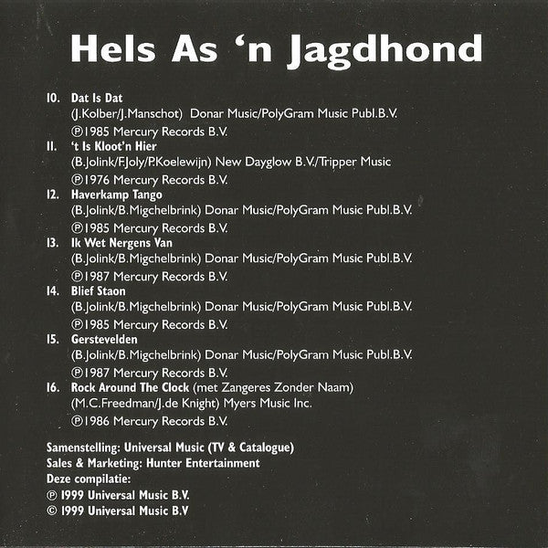Normaal : Hels As 'n Jagdhond (CD, Comp)