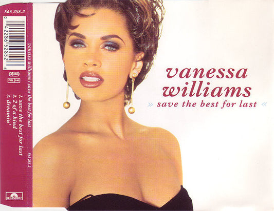 Vanessa Williams : Save The Best For Last (CD, Maxi)