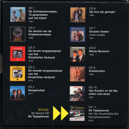 Van Kooten & De Bie : Audiotheek (CD, Album, RE, EDC + CD, Album, RE + CD, Album, RE)