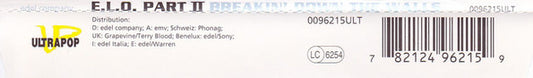 Electric Light Orchestra Part II : Breakin' Down The Walls (CD, Maxi)