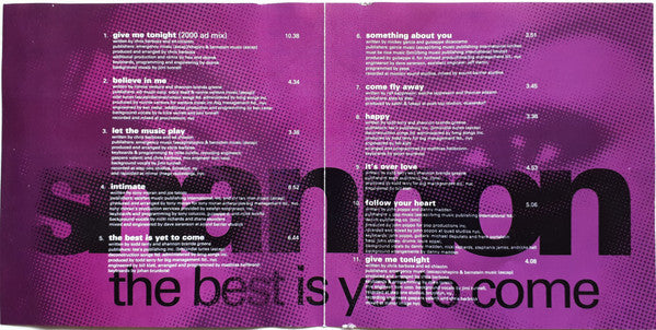 Shannon : The Best Is Yet To Come (CD, Album)