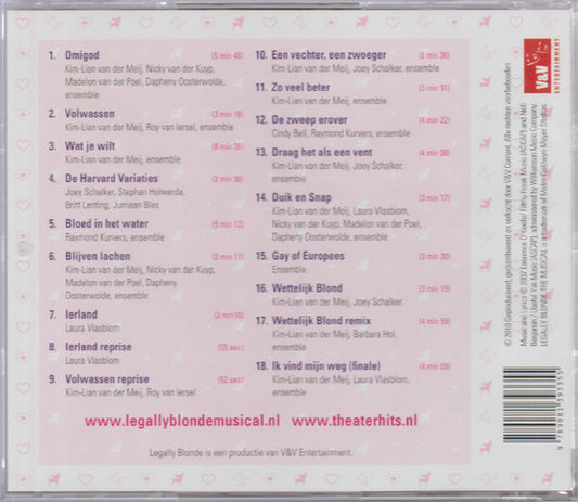 Nederlandse Cast Legally Blonde : De Bling Bling Musical Legally Blonde (CD, Album)