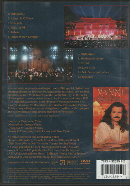 Yanni (2) : Tribute (DVD-V, RE)
