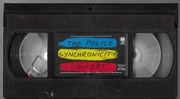 The Police : Synchronicity Concert (VHS, PAL)