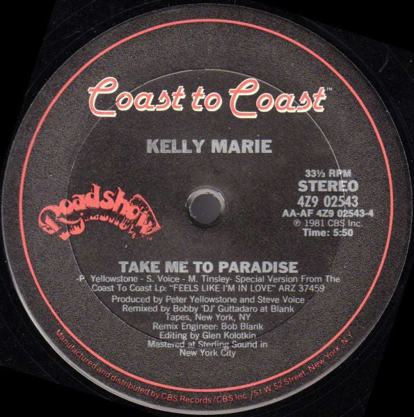 Kelly Marie : Loving Just For Fun (12")