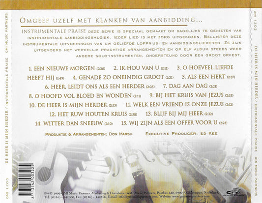 Pam Sixfin, Bobby Taylor (2) : De Heer Is Mijn Herder (CD, Album, RE)