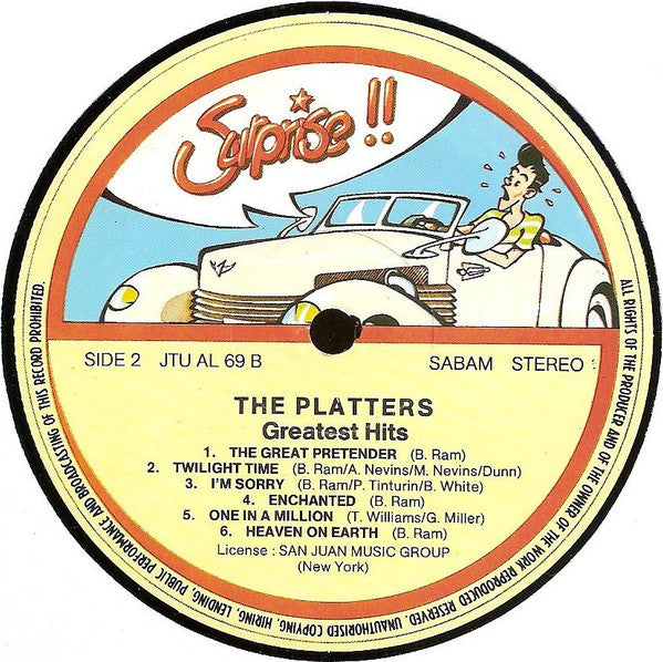 The Platters : Greatest Hits (LP, Comp)
