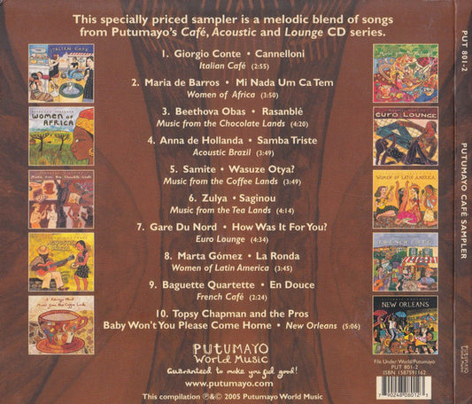 Various : Putumayo Café Sampler (CD, Comp, Dig)