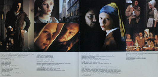 Alexandre Desplat : Girl With A Pearl Earring (Original Motion Picture Soundtrack) (CD, RP)