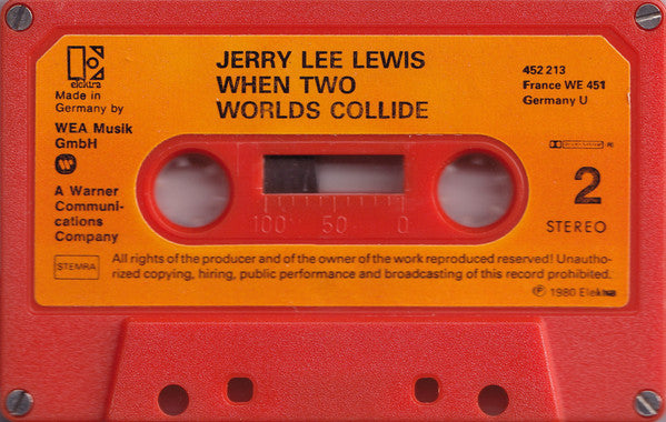 Jerry Lee Lewis : When Two Worlds Collide (Cass, Album)