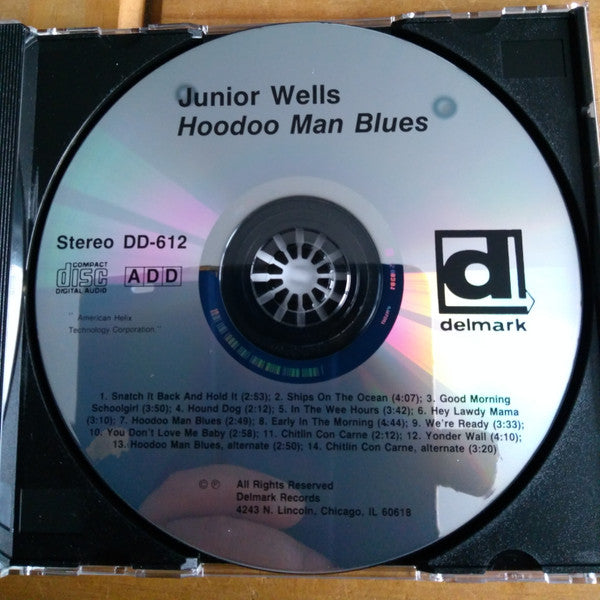 Junior Wells' Chicago Blues Band With Buddy Guy : Hoodoo Man Blues (CD, Album, RE)