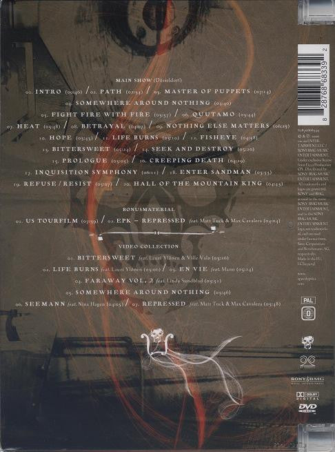 Apocalyptica : The Life Burns Tour (DVD-V, PAL)