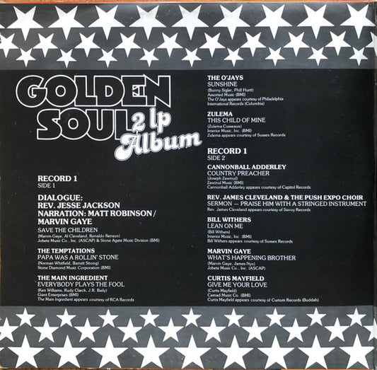 Various : Golden Soul (2xLP, Comp)