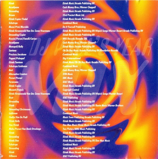 Paul Elstak : DJ Paul's Year Mix '96 (CD, Mixed)