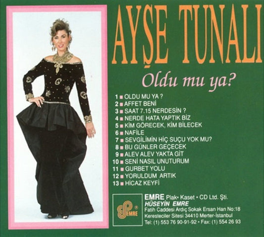 Ayşe Tunalı : Oldu Mu Ya? (CD, Album)