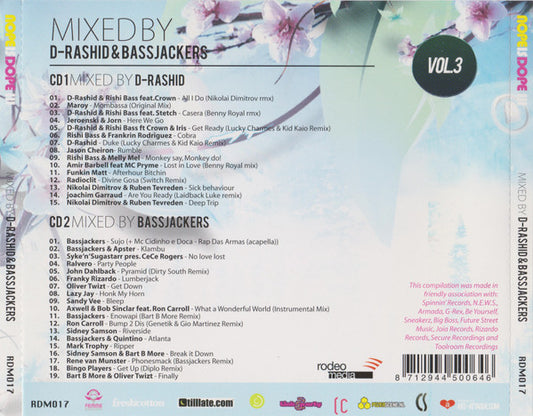 D-Rashid & Bassjackers, MCVI : Nope Is Dope Vol3 (2xCD, Mixed)