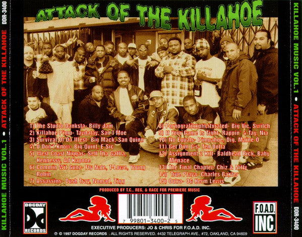 Various : Killahoe Music Vol. 1 - Attack Of The Killahoe (CD, Comp)