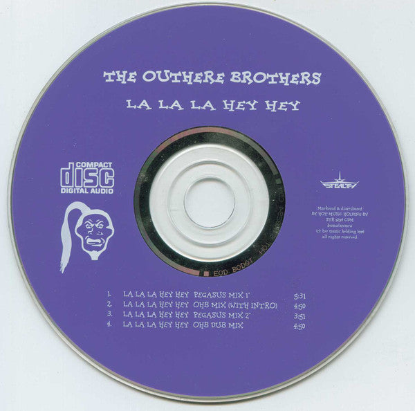 The Outhere Brothers : La La La Hey Hey (CD, Maxi)