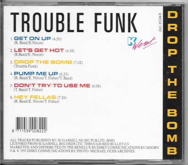Trouble Funk : Drop The Bomb (CD, Album, RE)