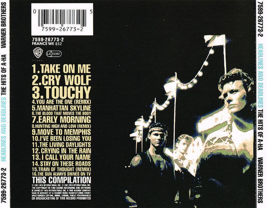 a-ha : Headlines And Deadlines (The Hits Of A-ha) (CD, Comp)