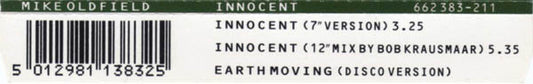 Mike Oldfield : Innocent (CD, Maxi)