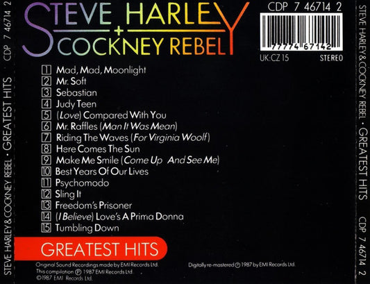 Steve Harley & Cockney Rebel : Greatest Hits (CD, Comp, RM)