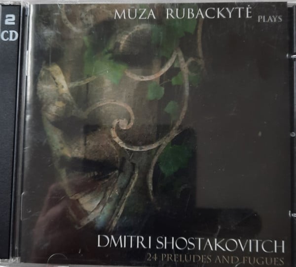 Dmitri Shostakovich - Mūza Rubackytė : 24 Preludes And Fugues (2xCD, Album)