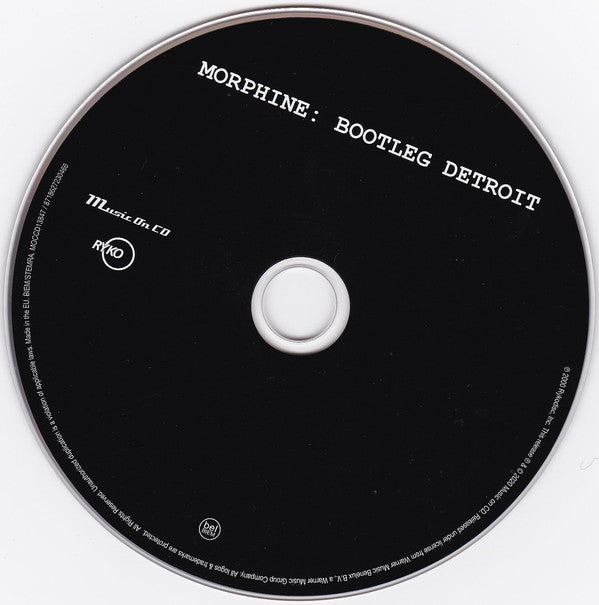 Morphine (2) : Bootleg Detroit (CD, Album, Enh, RE)