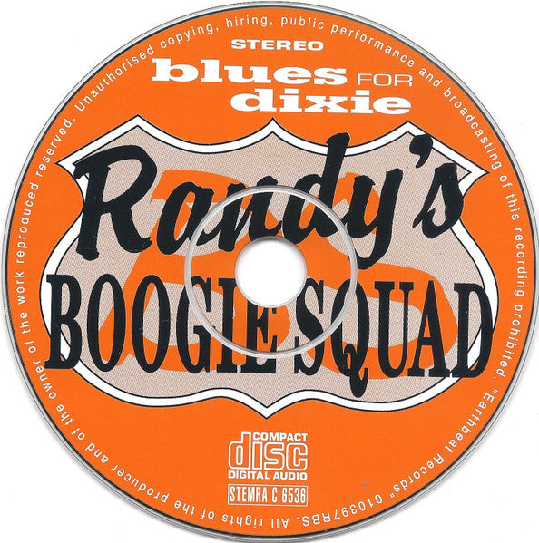 Randy's Boogie Squad : Blues For Dixie (CD, Album)
