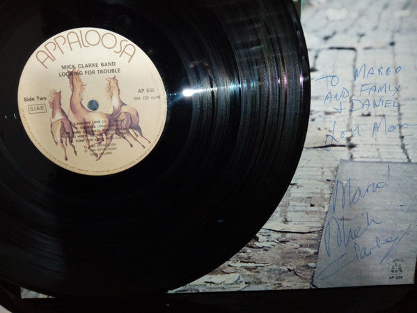 Mick Clarke Band : Looking For Trouble (LP, Album)