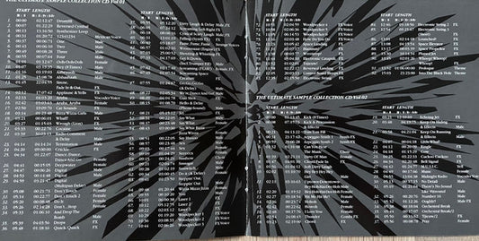 Adams & Fleisner, Tony Acardi & Marijn Van Duin : The Ultimate Sample Collection (4xCD, Album)