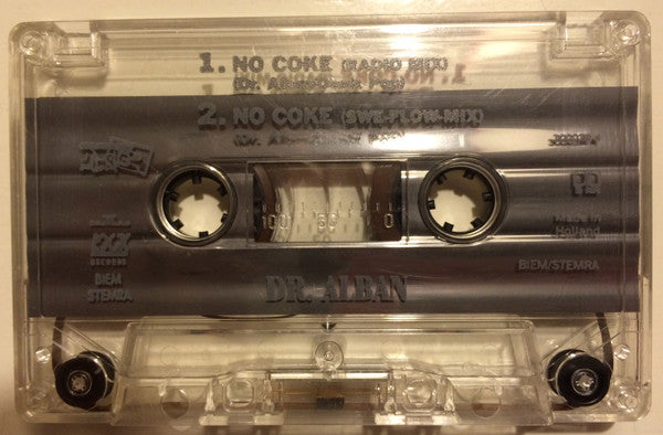 Dr. Alban : No Coke (Cass, Single)