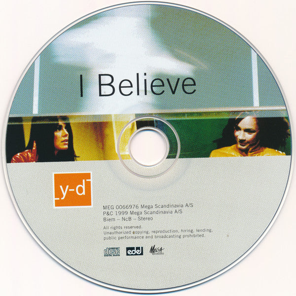 Yaki-Da : I Believe (CD, Single, Car)