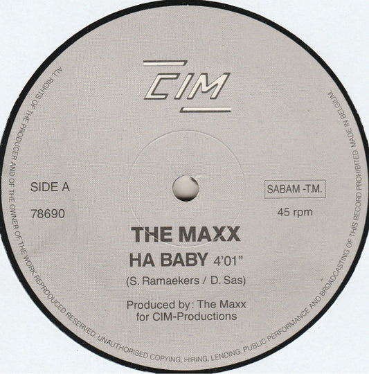 The Maxx : Ha Baby (12")