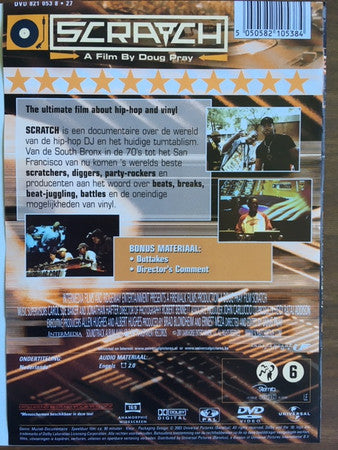 Various, Doug Pray : Scratch - A Film By Doug Pray (DVD-V, Copy Prot., Multichannel)