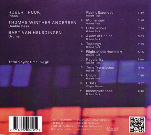 Robert Rook Trio : Momentum (CD, Album)