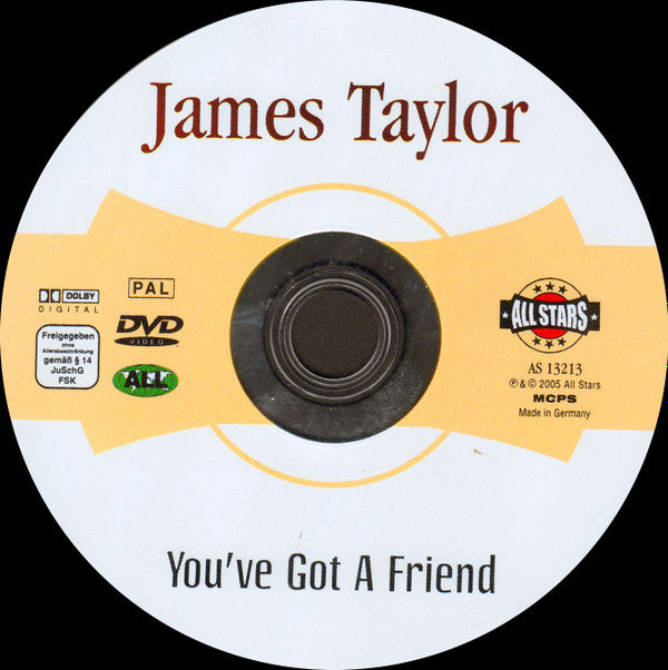 James Taylor (2) : You've Got A Friend (DVD-V, PAL)