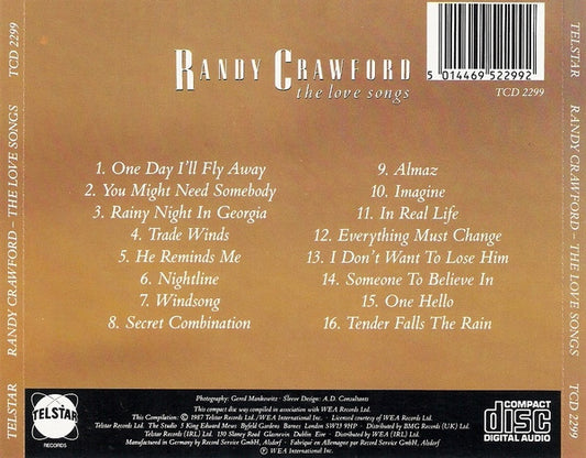 Randy Crawford : The Love Songs (CD, Comp)