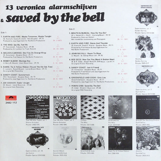 Various : 13 Veronica Alarmschijven & Saved By The Bell (LP, Comp)