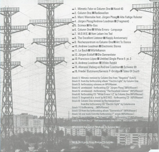 Various : 90% Wasser (CD, Comp)