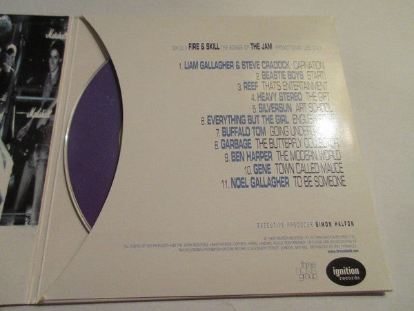 Various : Fire & Skill - The Songs Of The Jam (CD, Comp, Promo)