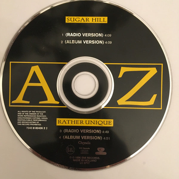 AZ : Sugar Hill (CD, Single)