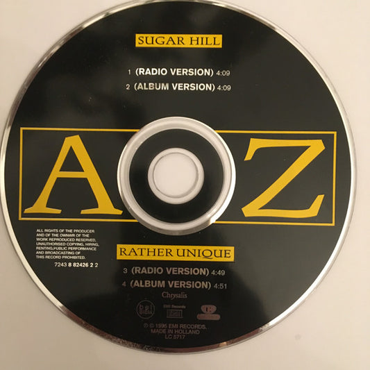 AZ : Sugar Hill (CD, Single)