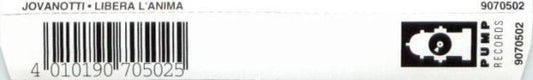 Jovanotti : Libera L'Anima (CD, Single)