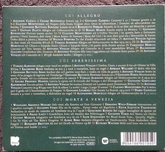 Serge Simonart : Venezia (3xCD)