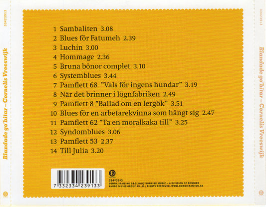 Cornelis Vreeswijk : Blandade Go'bitar (CD, Comp)
