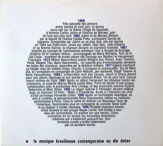 Various : Musica Do Brasil - Nouvelles Tendances (CD, Comp, Dig)
