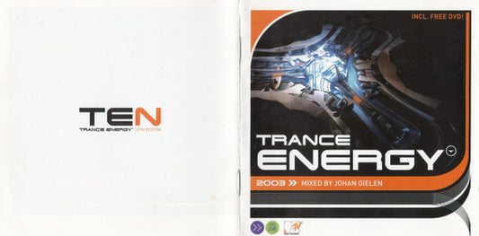 Johan Gielen : Trance Energy 2003 - The 10th Anniversary Edition (CD, Mixed + DVD, Comp)