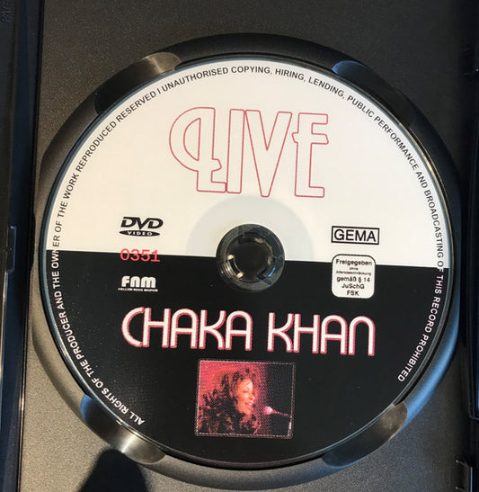 Chaka Khan : Chaka Khan Live (DVD-V, PAL)