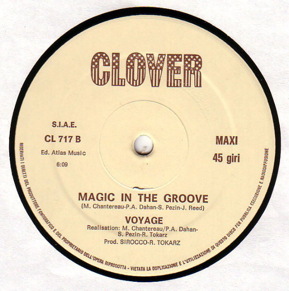 Voyage : Nowhere To Hide / Magic In The Groove (12", Maxi)